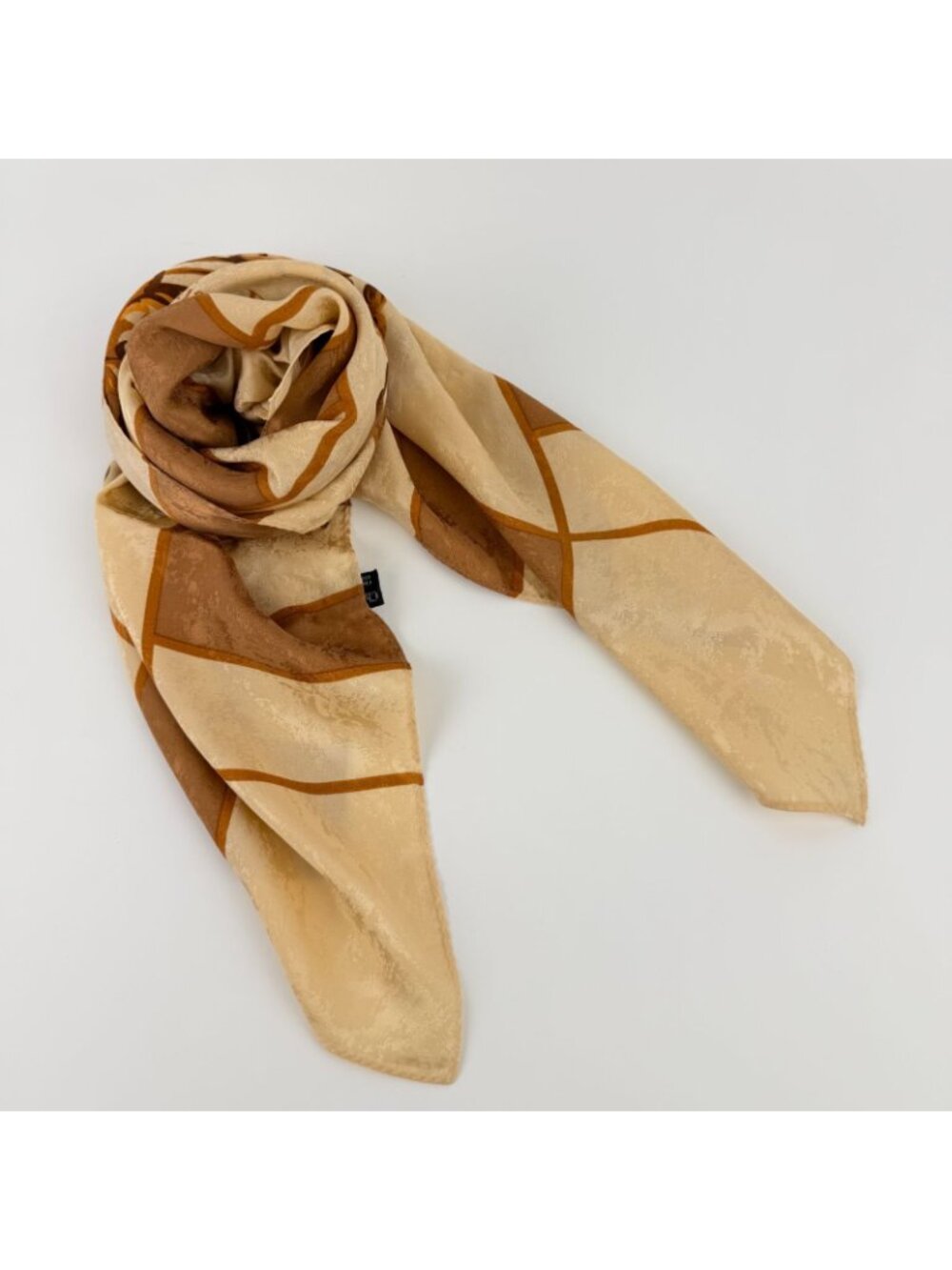 Dior Large Scarf Multicolor Silk Vintage - Picture 2 of 9